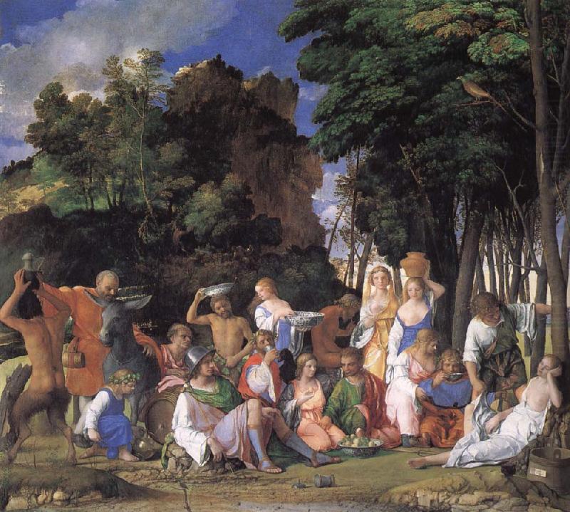 Giovanni Bellini Gods fest china oil painting image